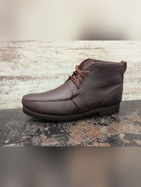 Vintage Gokey Sauvage Chukka Boots Sz 11.5 EE Wide Distressed Brown Vibram